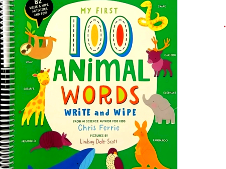 My First 100 Animal Words Write And Wipe Online Hot Sale