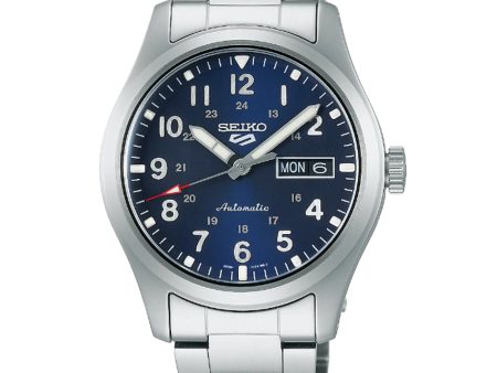 Seiko 5 Sports Stainless Steel Strap Watch SRPG29K1 on Sale