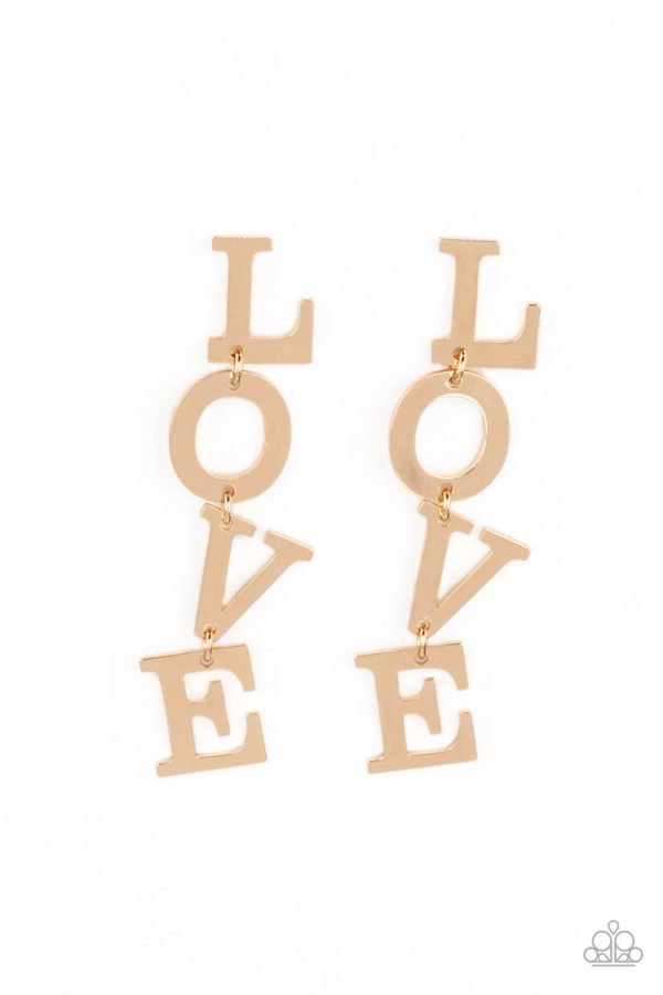 L-O-V-E - Gold For Discount