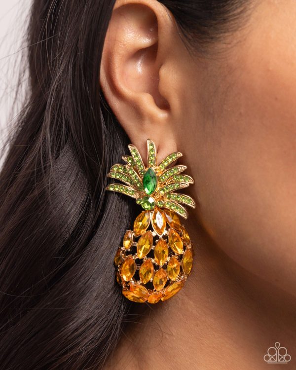 Pineapple Pizzazz - Yellow Online Hot Sale