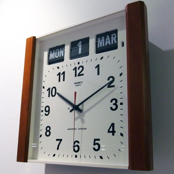 Twemco BQ-15 Brown Flip Clock Supply