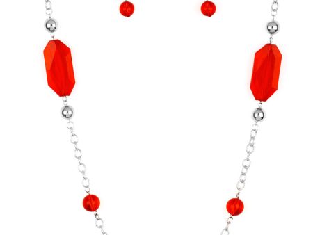 Crystal Charm - Red Sale