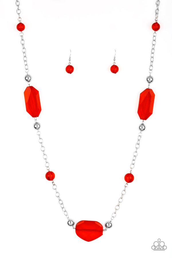 Crystal Charm - Red Sale