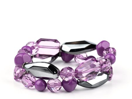 Rockin Rock Candy - Purple Hot on Sale