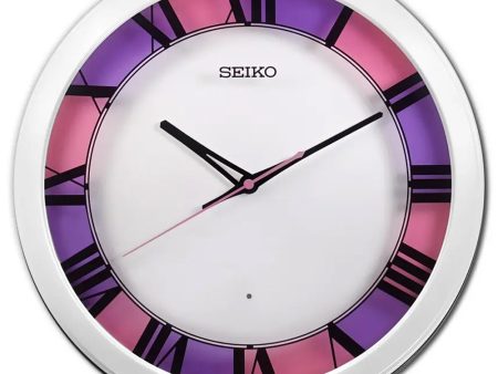 Seiko Constant Light Wall Clock QHA010W For Discount