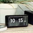 Twemco QT-30 Flip Clock Black For Cheap