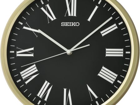 Seiko Minimalistic Analog Wall Clock QHA009G Online now