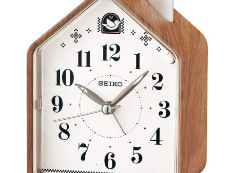 Seiko Birdhouse Design Alarm Clock QHP005A Cheap