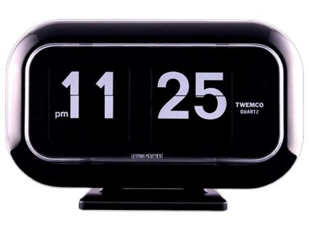 Twemco QT-35 Flip Clock Black For Discount