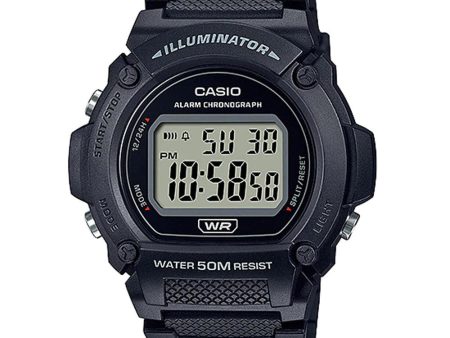 Casio ILLUMINATOR W-219H-1AVDF Discount