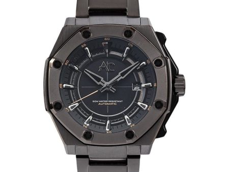 Alexandre Christie Gunmetal Mens Watch 9601MABEPBA Online