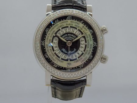 Jean-Mairet & Gillman Hora Mundi Black with Diamonds Limited Edition (Pre-Owned) on Sale