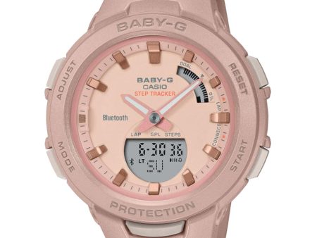 Casio BABY-G G-SQUAD BSA-B100CS-4ADR For Sale