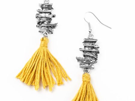 Tiki Tassel - Yellow Online Hot Sale