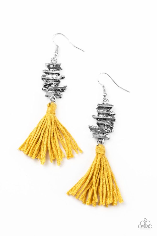 Tiki Tassel - Yellow Online Hot Sale