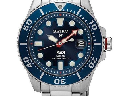 Seiko Men Prospex Padi Solar Watch SNE549P1 For Cheap