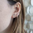 Three Step Point Earrings on Sale