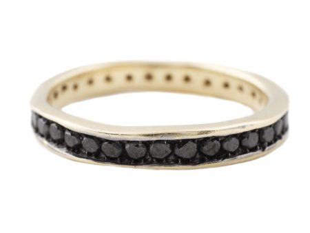 Absolute Black Diamond Band Hot on Sale