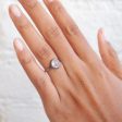 Rainbow Moonstone Ring Fashion