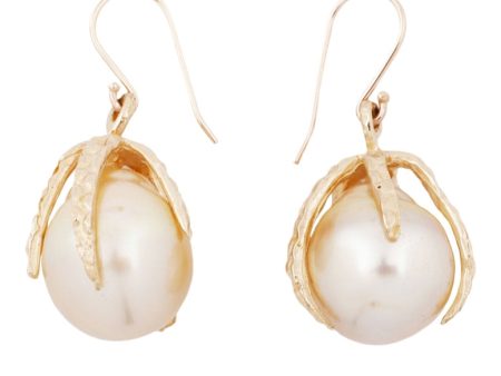 White Pearl Drop Earrings For Cheap