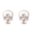 Silver Skull Studs Fashion