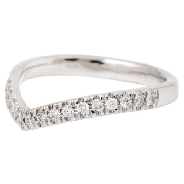 Wishbone Half Eternity Band Hot on Sale