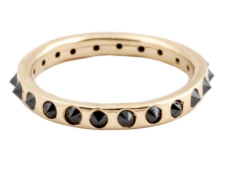 Black Point Up Diamond Eternity Band For Sale