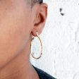 Thin Gold Urchin Hoops For Discount