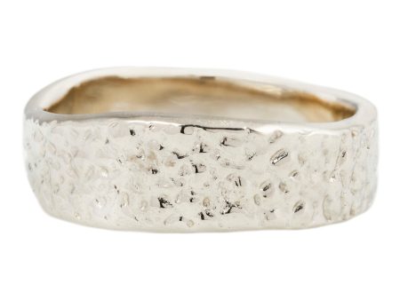 White Gold Stingray Band Discount