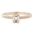 Emerald Cut Diamond Ring Cheap