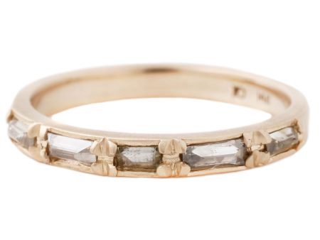 Inverted Diamond Baguette Band Online Sale